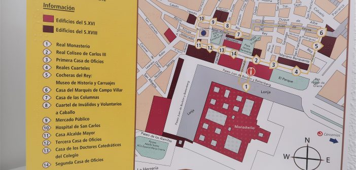 Plano accesible San Lorenzo de El Escorial