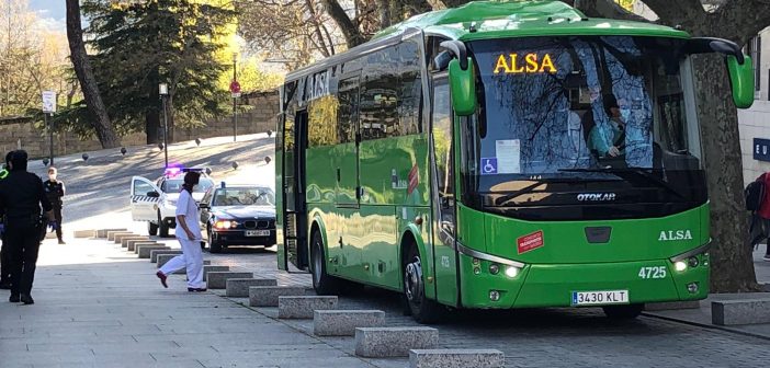 Primeros pacientes llevados a Eurofórum