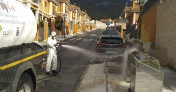 Limpieza y desinfección del barrio del matadero