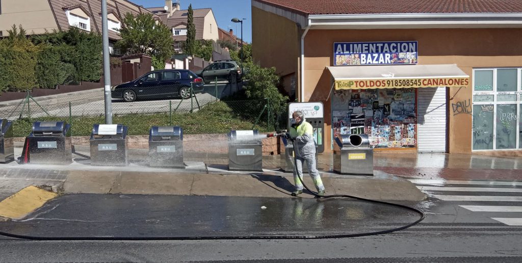 Limpieza y desinfección de urbanizaciones