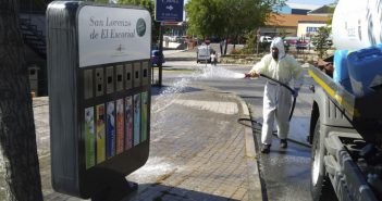 Limpieza y desinfección del barrio del Zaburdón