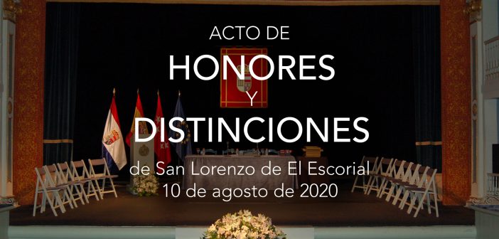 Acto de Honores y Distinciones