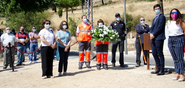 Homenaje a los afectados por el COVID