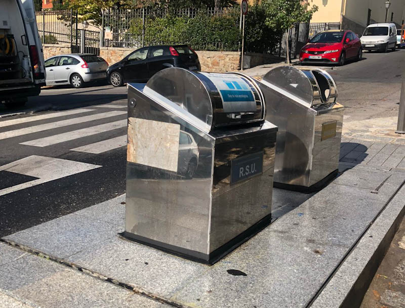 Limpieza de contenedores