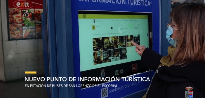 Punto de Información Turística 24h en la Estación de Autobuses de San Lorenzo de El Escorial