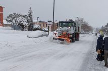 Gran nevada 2021 en San Lorenzo de El Escorial