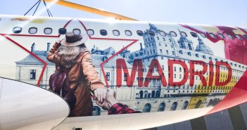 San Lorenzo de El Escorial en el Airbus de Iberia