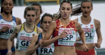 La atleta gurriata Lucía Rodríguez