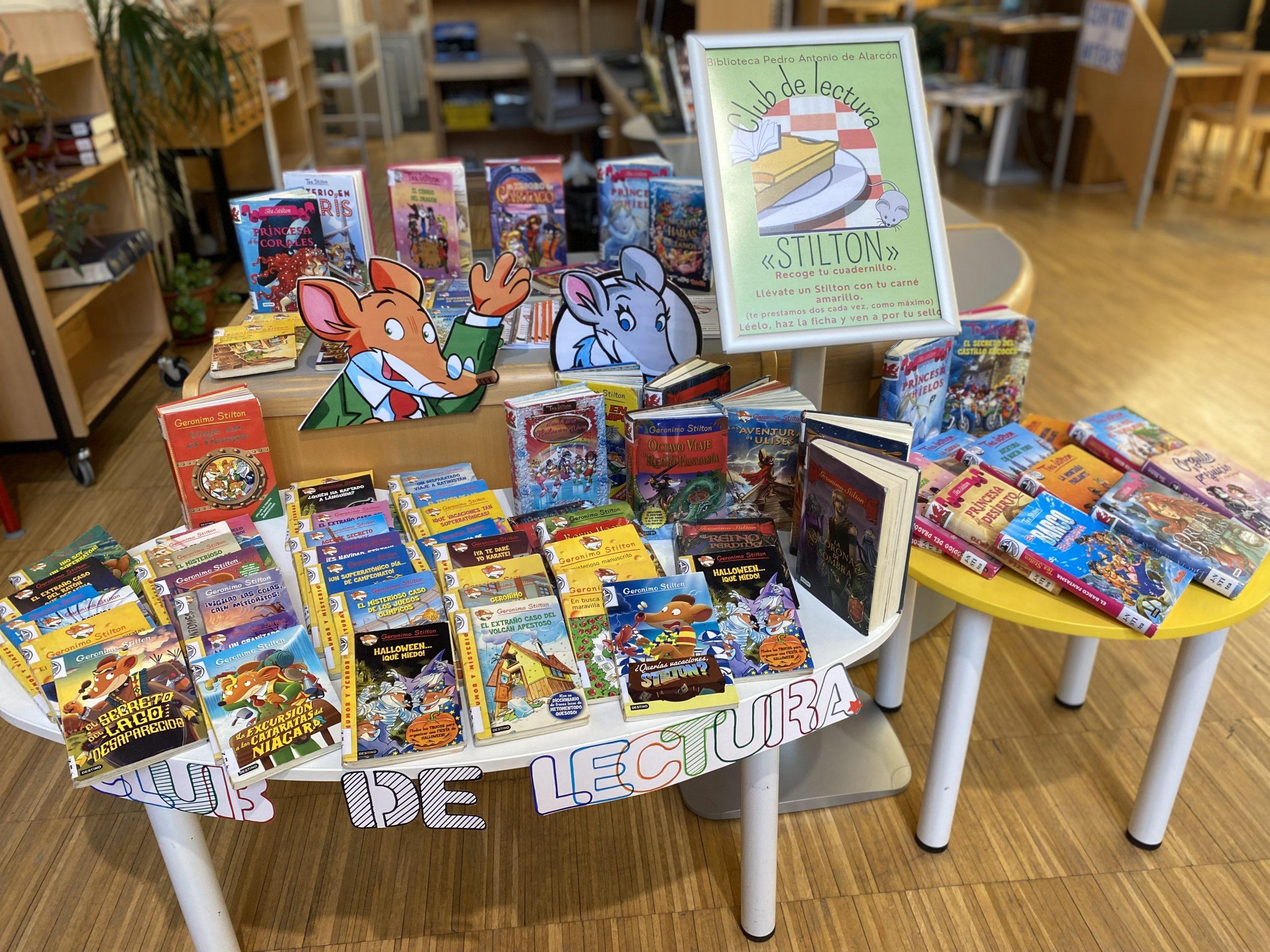 La Biblioteca pone en marcha el Club de Lectura Stilton para fomentar el  hábito lector en niños de 6 a 12 años - San Lorenzo de El Escorial