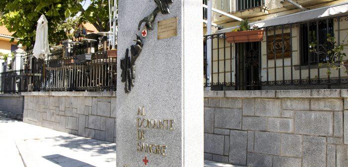 7.Monumento al donante tres cuartos