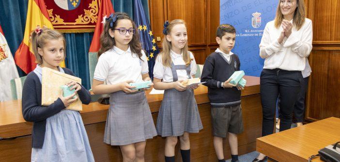 Los premiados del concurso "Un rincón de San Lorenzo"