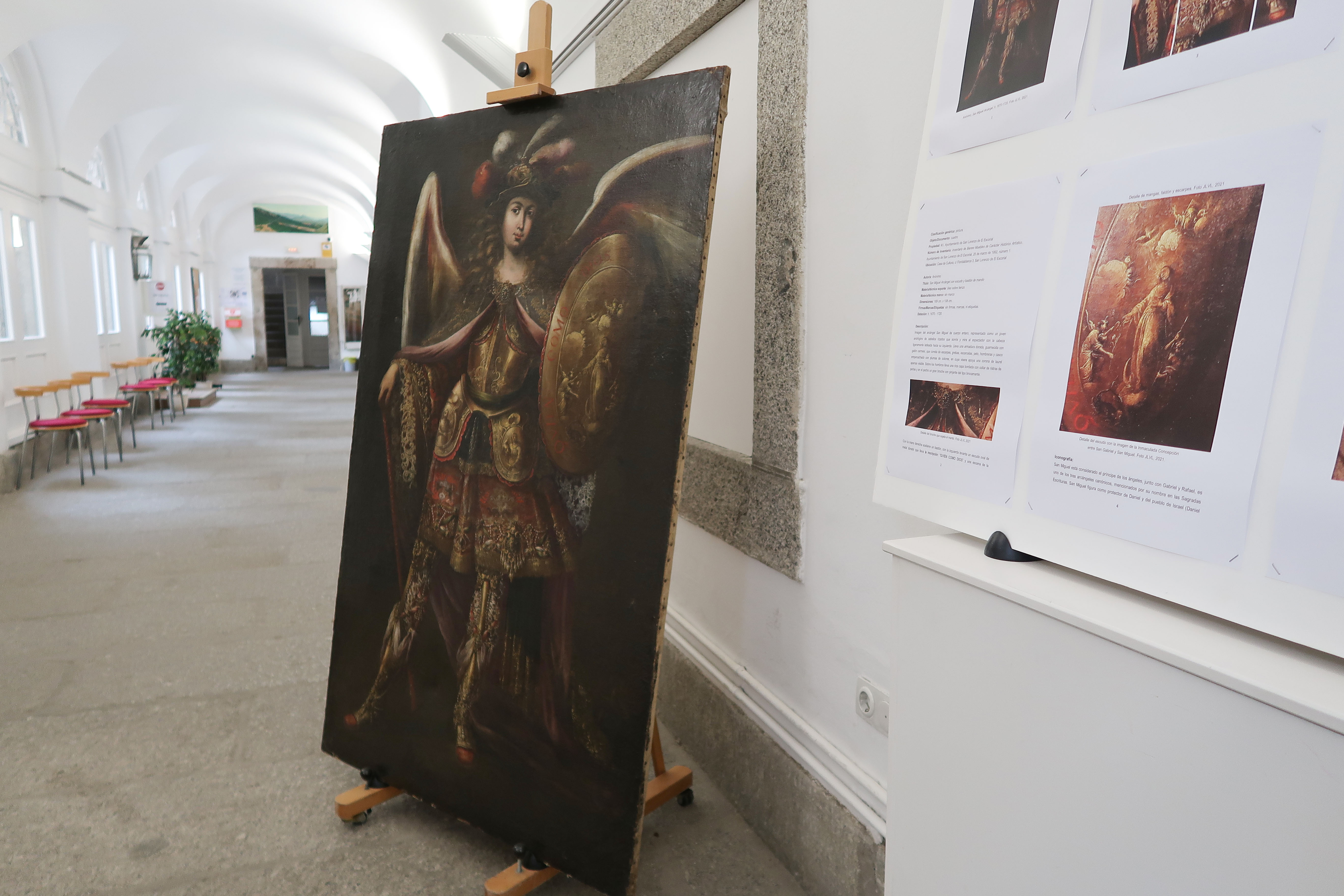 Exposición obras antiguas religiosas en San Lorenzo de El Escorial