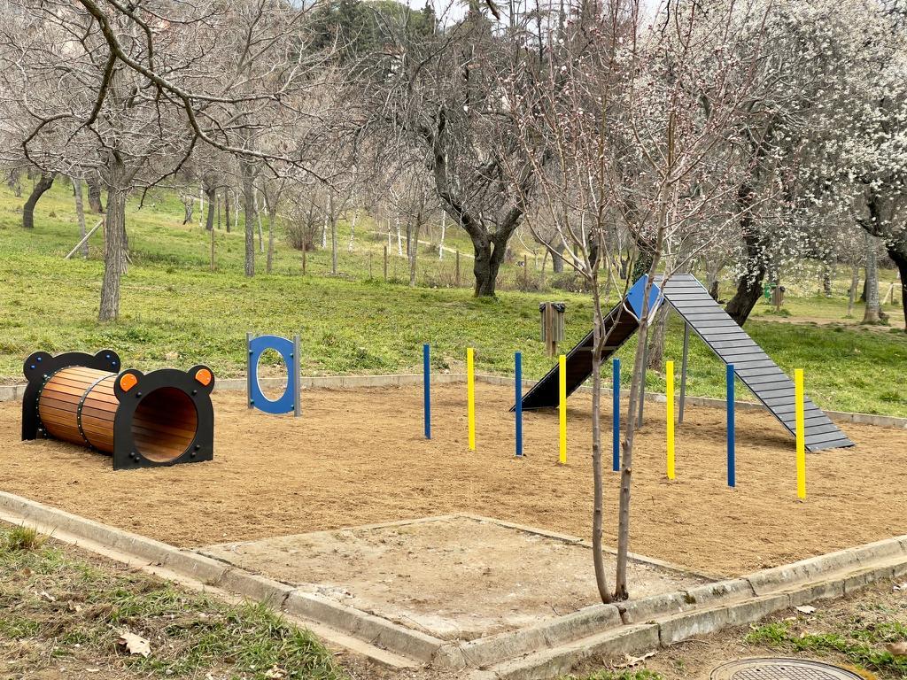 San Lorenzo de El Escorial estrena una nueva pista de agility en el parque  canino de “La Ladera” - San Lorenzo de El Escorial