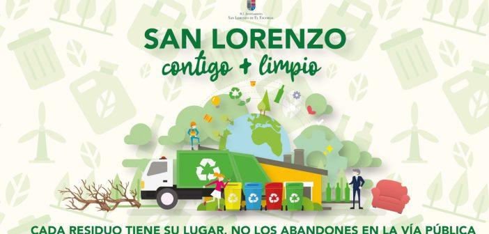 San Lorenzo contigo más limpio