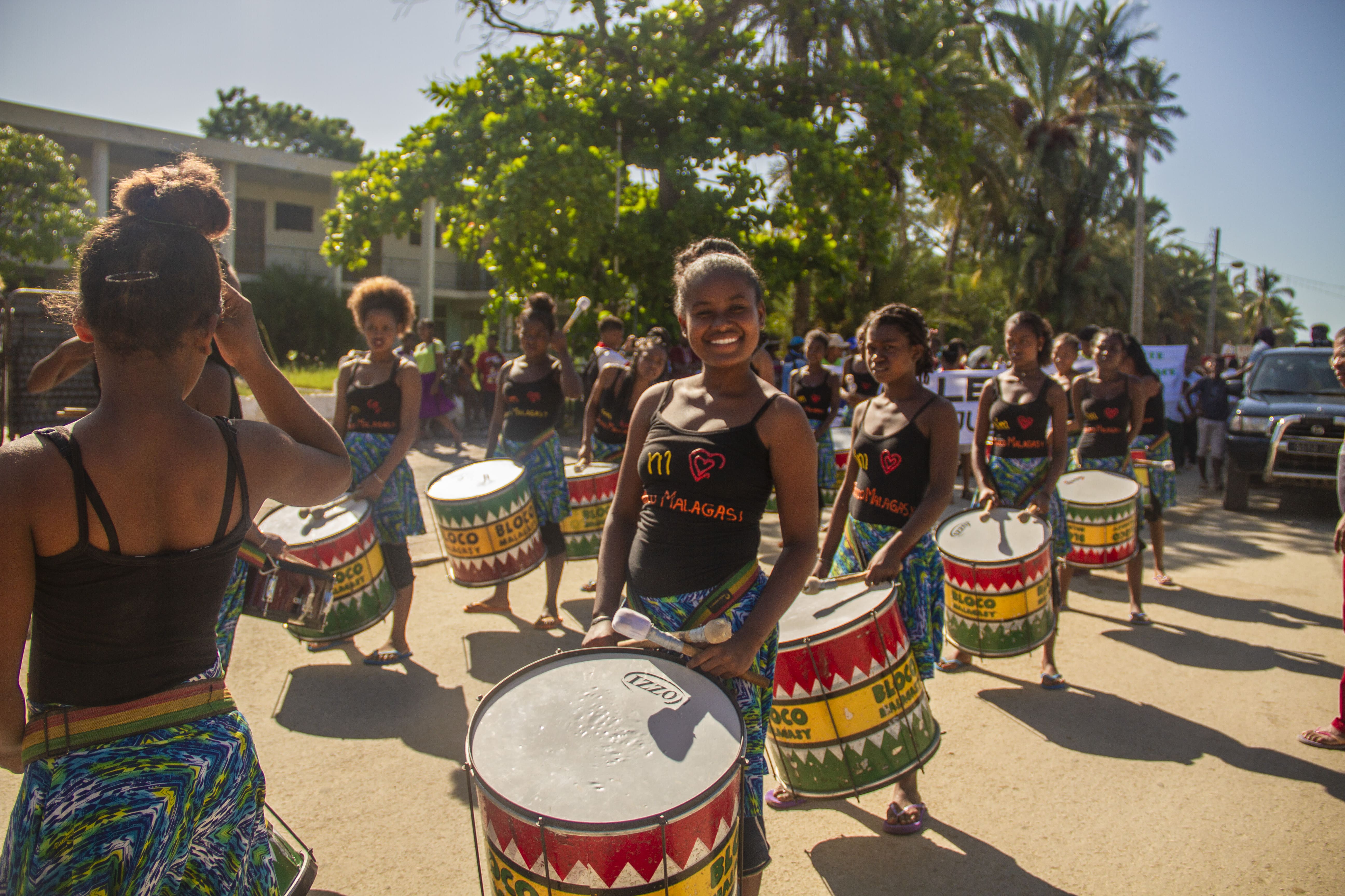 Bloco Malagasy en San Lorenzo de El Escorial