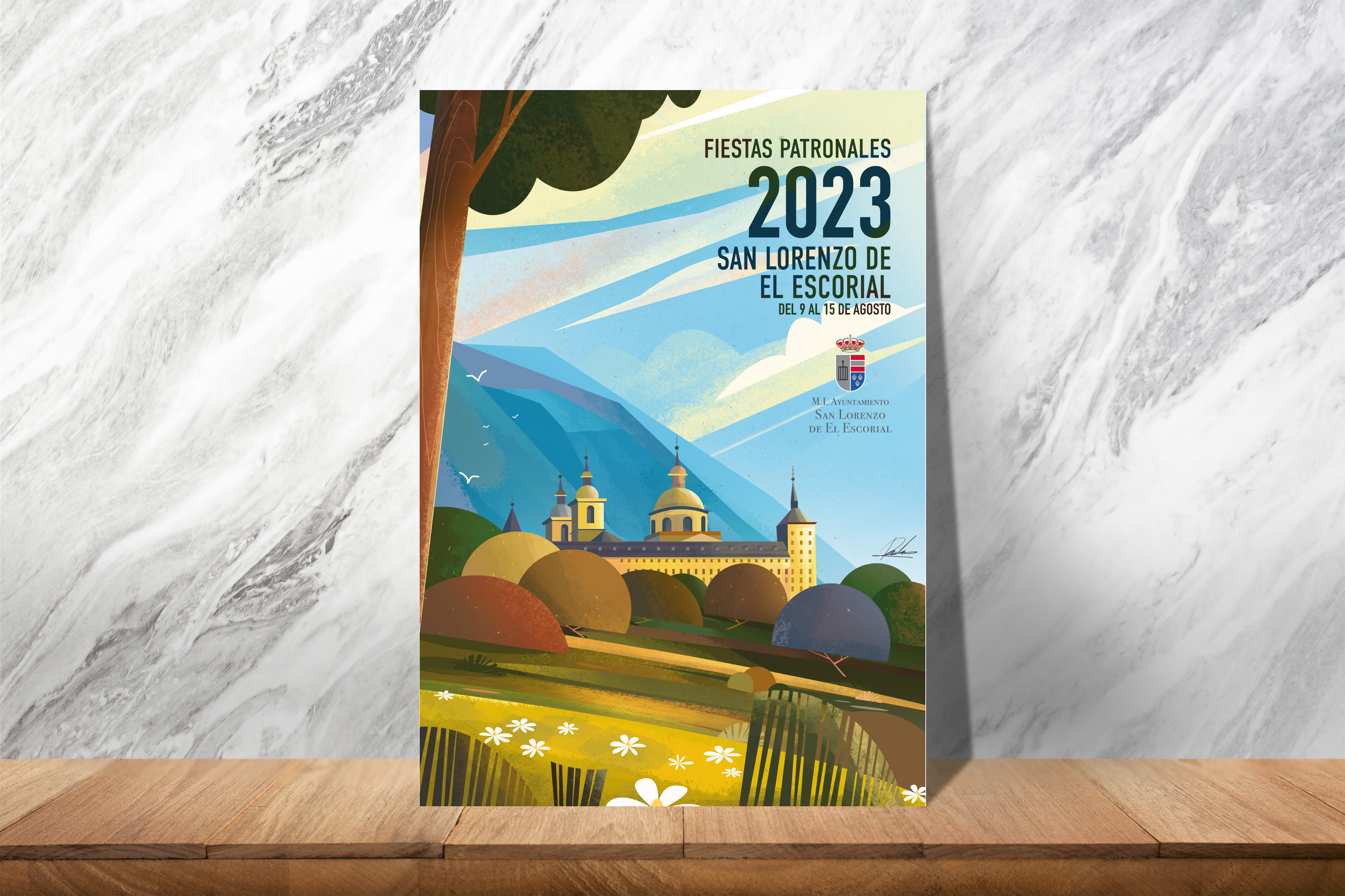 Cartel Anunciador Fiestas 2023-mockup