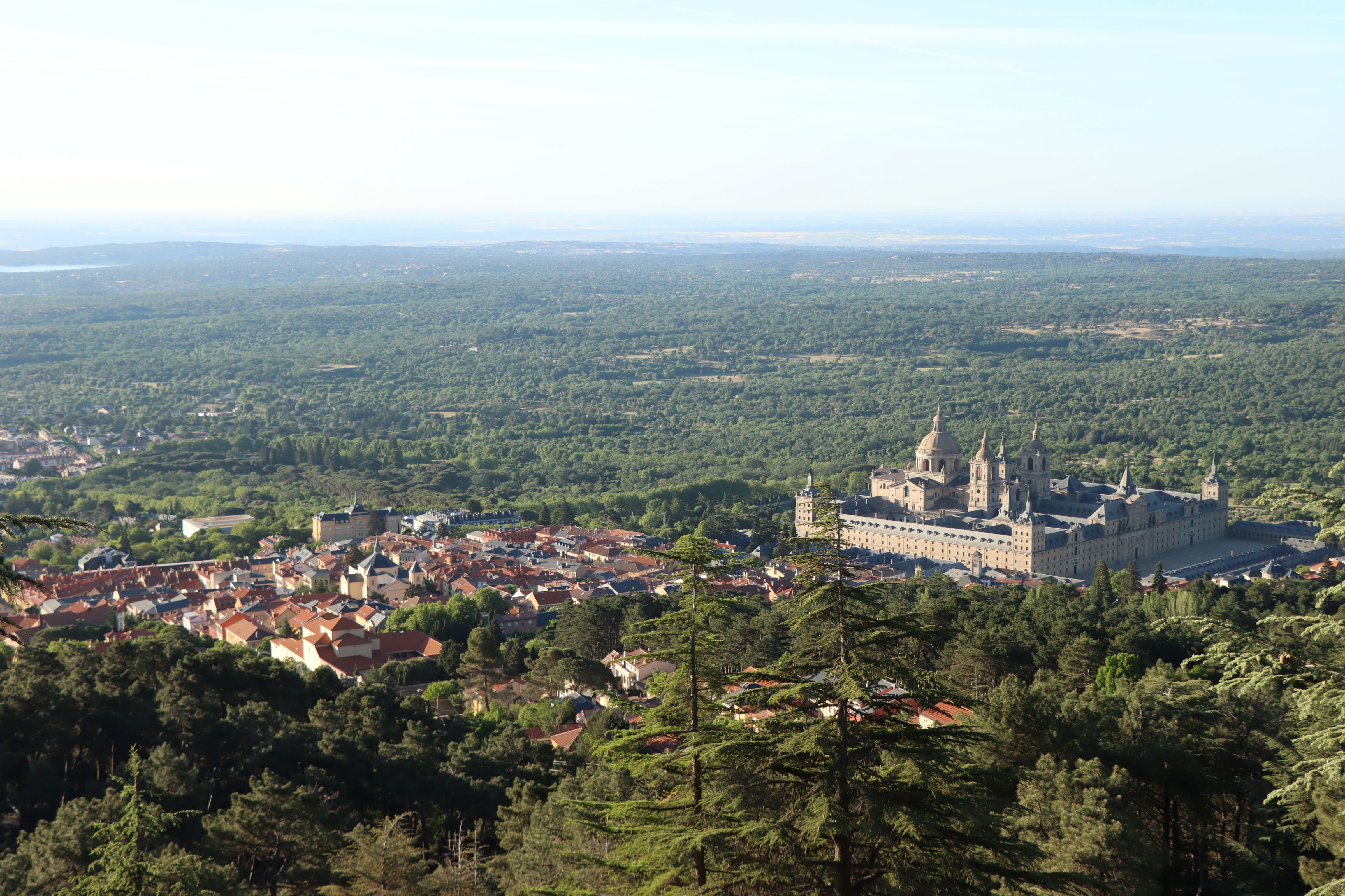 San Lorenzo de El Escorial desde el Mirador