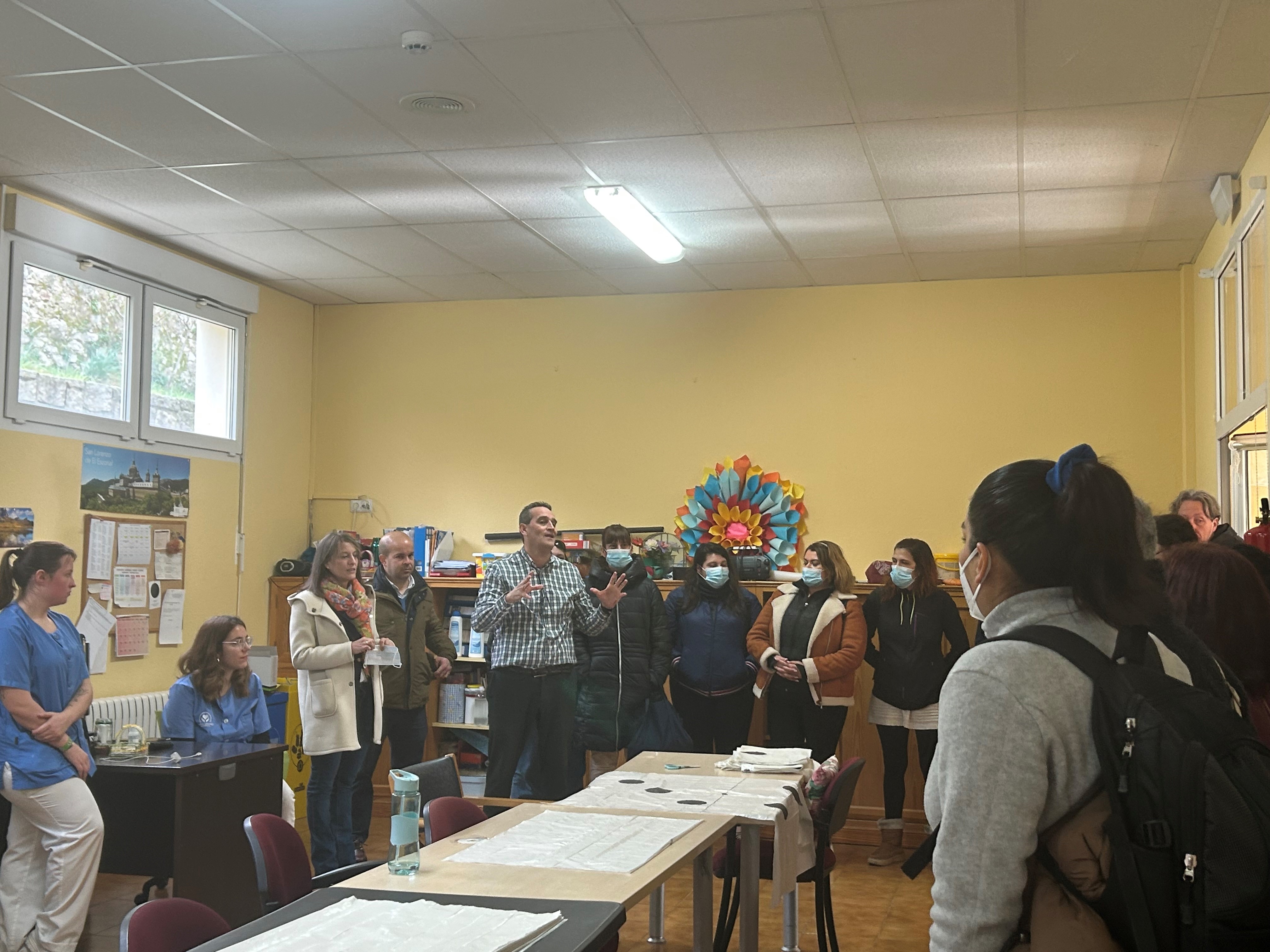 Curso de atención sociosanitaria en instituciones de San Lorenzo de El Escorial2024