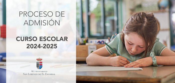 Proceso escolarización curso 2024-2025