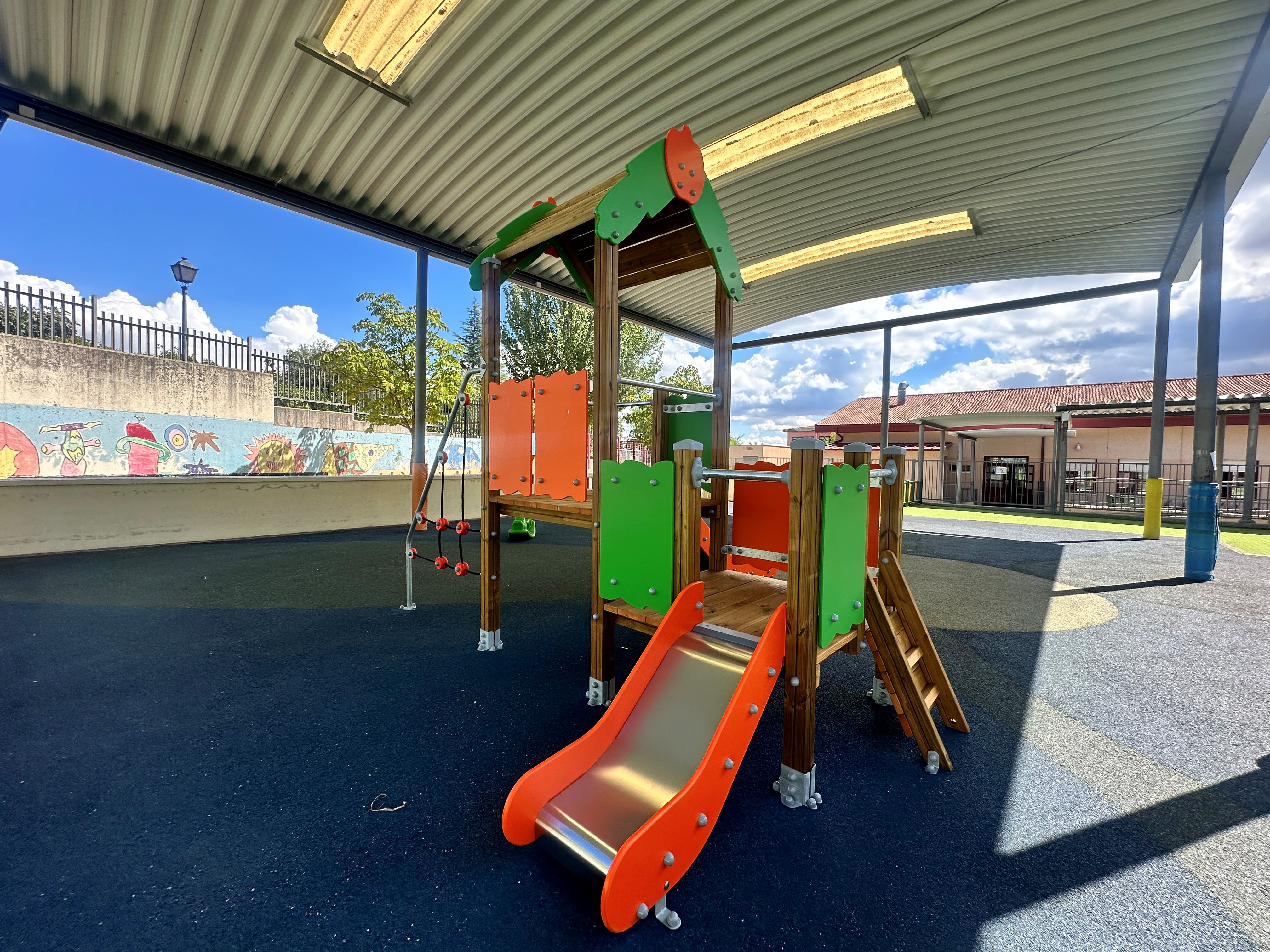 Patio CEIP San Lorenzo en San Lorenzo de El Escorial