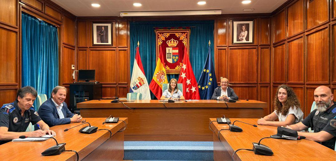 Junta de Seguridad Policías Escorial y San Lorenzo
