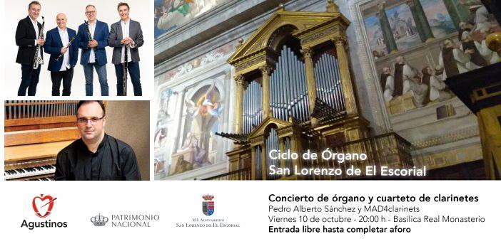 Pedro Alberto y MAD4clarinets en San Lorenzo de El Escorial