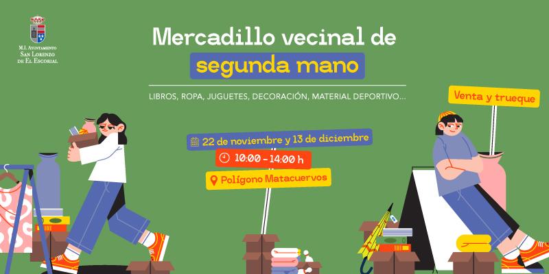 Mercadillo Vecinal de Segunda Mano de San Lorenzo de El Escorial