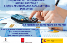 Certificado profesionalidad Gestión Contable en San Lorenzo de El Escorial