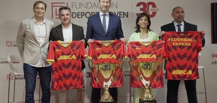 Presentación del Mundial de Floorball 3v3 en San Lorenzo de El Escorial