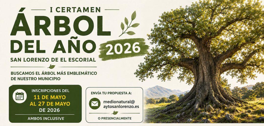 Árbol del Año de San Lorenzo de El Escorial 2026