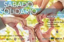 Sábado Solidario. Mercadillo. 13 de Junio. Plaza de Jaciinto Benavente (Jardincillos). 11:00h a 21:00h