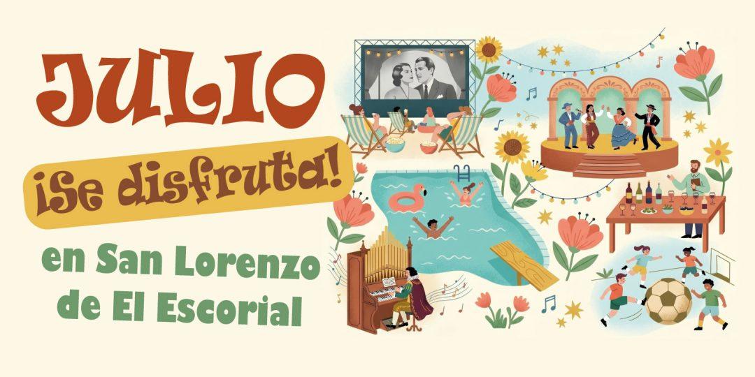 Julio se disfruta en San Lorenzo de El Escorial