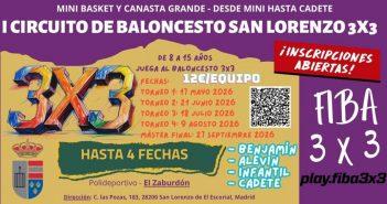 Circuito fiba 3x3 formacion san lorenzo del escorial temporada 2026