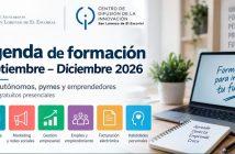 Agenda de formación Septiembre - diciembre 2026