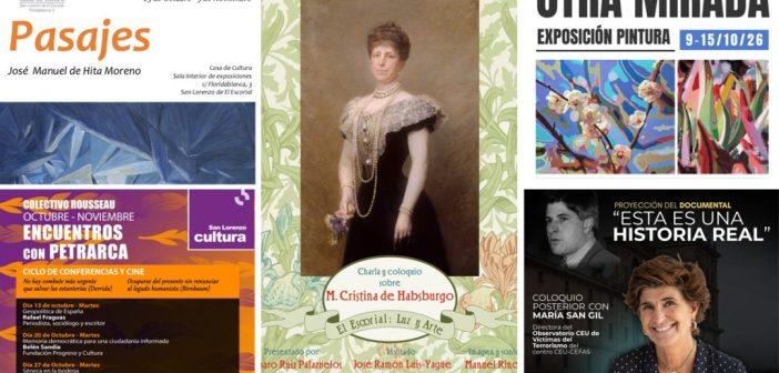Programación octubre en San Lorenzo de El Escorial