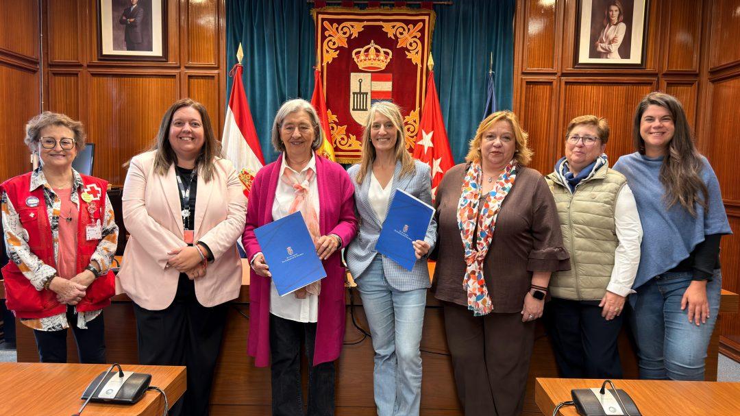 San Lorenzo de El Escorial renueva su colaboración con Cruz Roja para apoyar a menores y familias vulnerables
