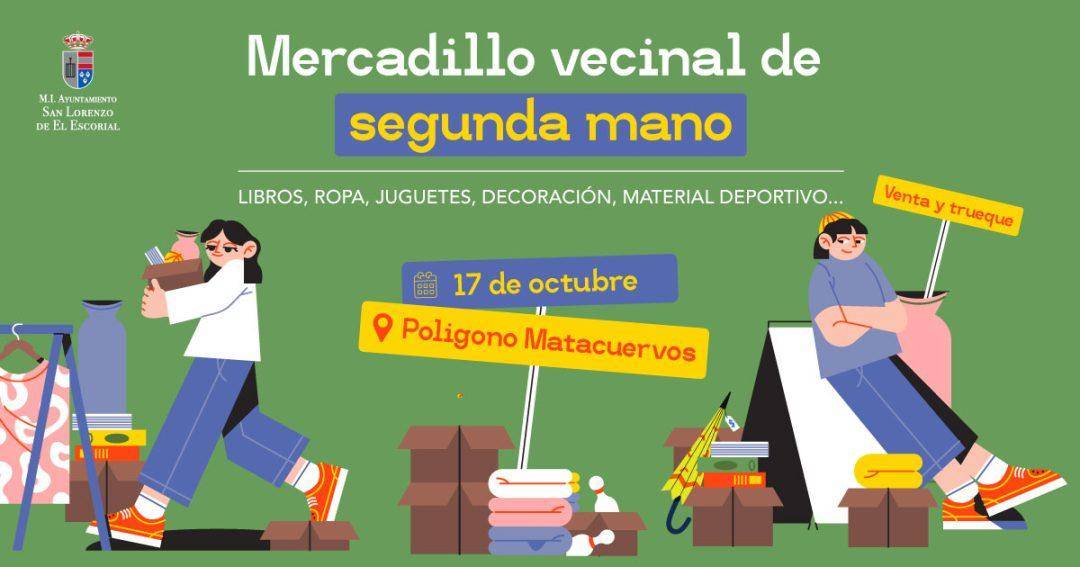 Mercadillo Vecinal de Segunda Mano de San Lorenzo de El Escorial