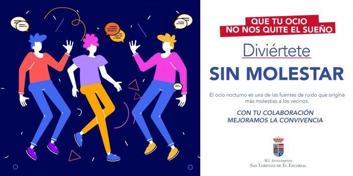 Campaña de sensibilización contra el ruido en San Lorenzo de El Escorial